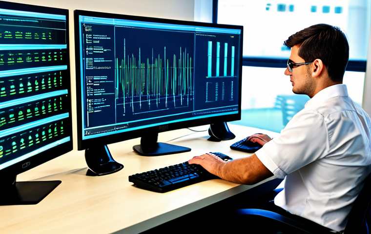 리눅스 실무에서 자주 사용하는 보안 설정 방법 - Firewall Protection**

"A network security administrator, fully clothed in professional attire, conf...