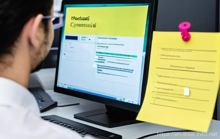리눅스 실무에서 자주 발생하는 보안 위협 사례 - **"A high-contrast, visually striking scene inside a data center, focusing on a single Linux server ...