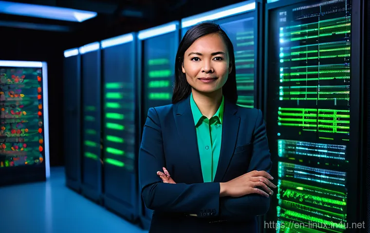 리눅스 전문가로 성장하기 위한 자격증 로드맵 - **Prompt:** A diverse group of young adults, aged 20s to early 30s, enthusiastically collaborating i...